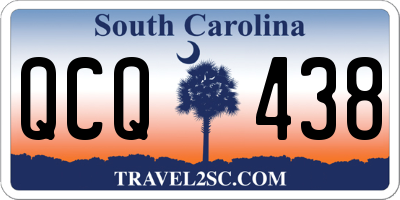 SC license plate QCQ438