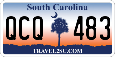 SC license plate QCQ483