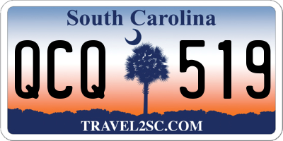 SC license plate QCQ519