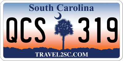 SC license plate QCS319