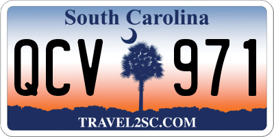 SC license plate QCV971