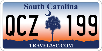 SC license plate QCZ199