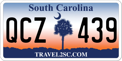 SC license plate QCZ439