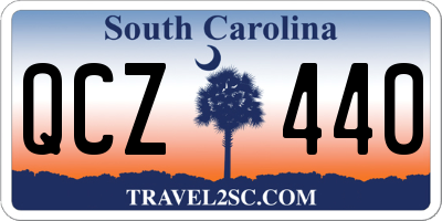 SC license plate QCZ440