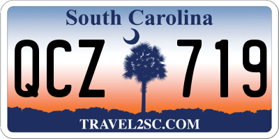 SC license plate QCZ719
