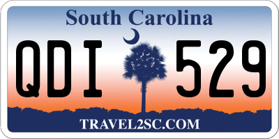 SC license plate QDI529