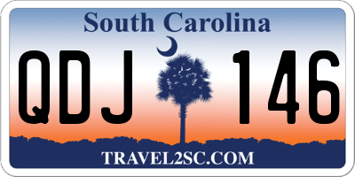 SC license plate QDJ146