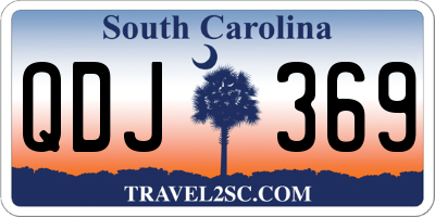 SC license plate QDJ369