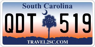 SC license plate QDT519