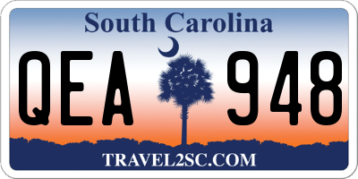 SC license plate QEA948