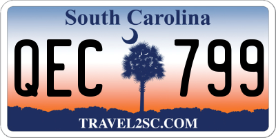 SC license plate QEC799