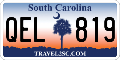 SC license plate QEL819