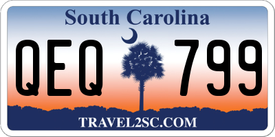 SC license plate QEQ799