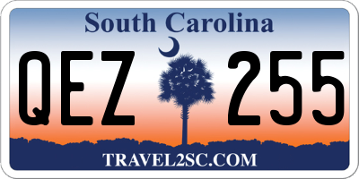 SC license plate QEZ255