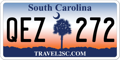 SC license plate QEZ272
