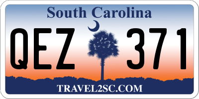 SC license plate QEZ371