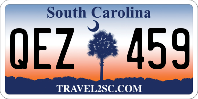 SC license plate QEZ459