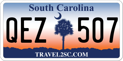 SC license plate QEZ507
