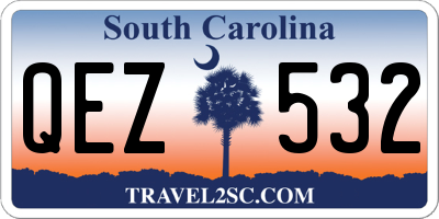 SC license plate QEZ532