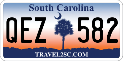 SC license plate QEZ582