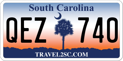 SC license plate QEZ740