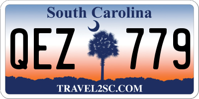 SC license plate QEZ779