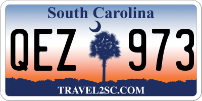SC license plate QEZ973