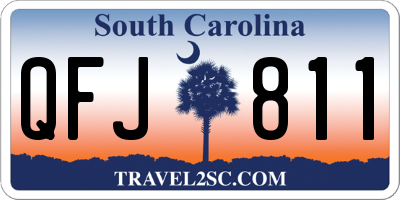 SC license plate QFJ811