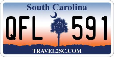 SC license plate QFL591