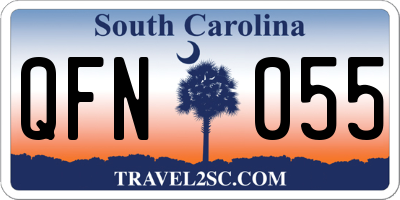 SC license plate QFN055