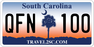 SC license plate QFN100