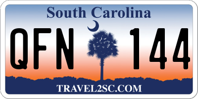 SC license plate QFN144