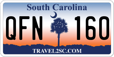 SC license plate QFN160