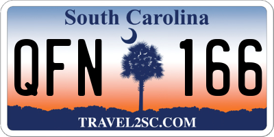 SC license plate QFN166
