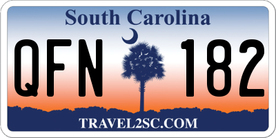 SC license plate QFN182
