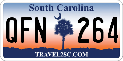 SC license plate QFN264