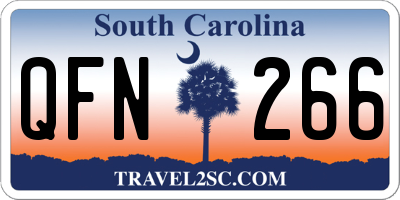 SC license plate QFN266