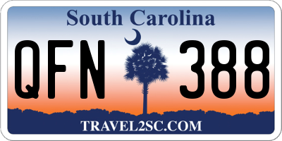 SC license plate QFN388