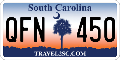 SC license plate QFN450