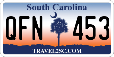 SC license plate QFN453