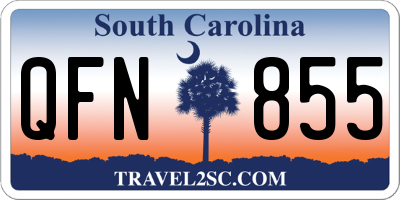SC license plate QFN855