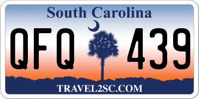SC license plate QFQ439