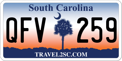SC license plate QFV259