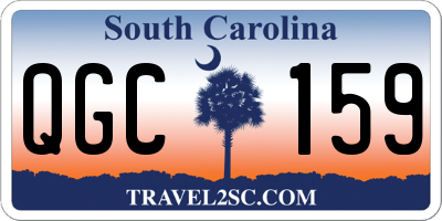 SC license plate QGC159
