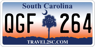 SC license plate QGF264