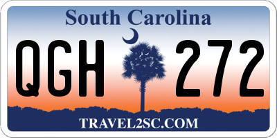 SC license plate QGH272