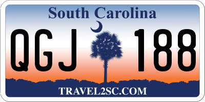 SC license plate QGJ188