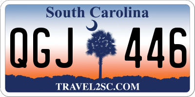 SC license plate QGJ446