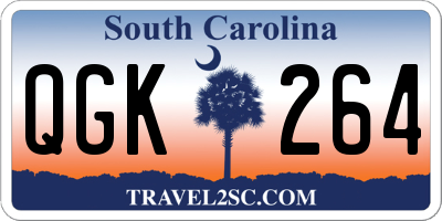 SC license plate QGK264