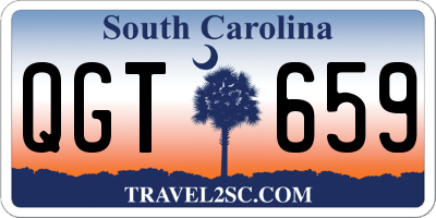 SC license plate QGT659